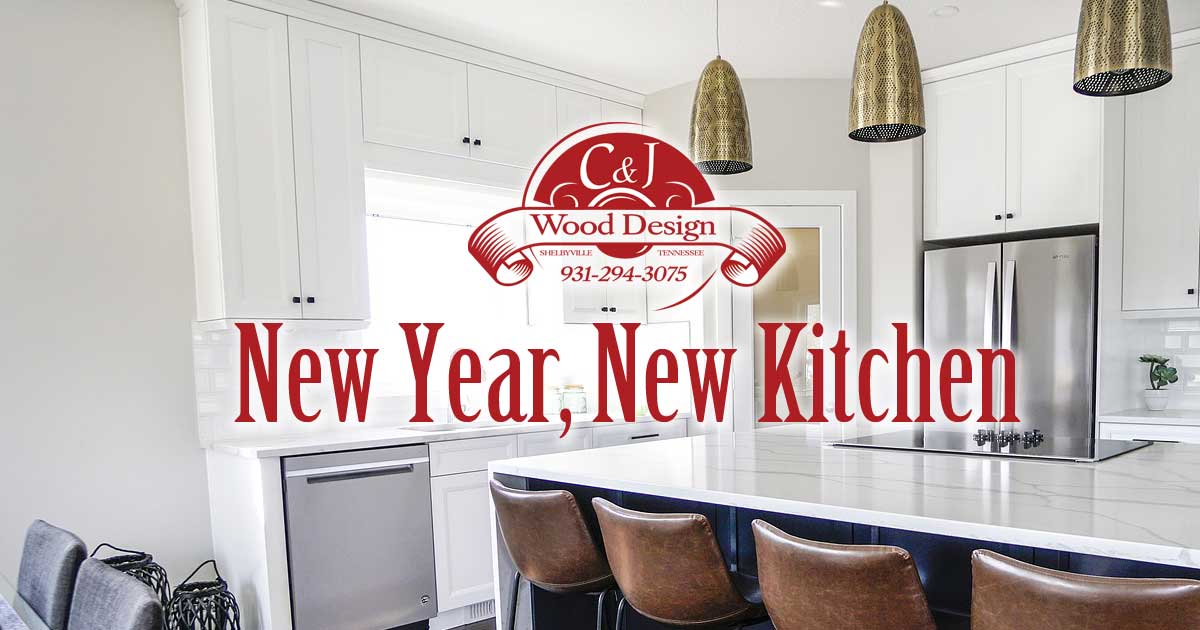 Custom kitchen design, remodeling - New Year New Kitchen | C and J Wood Design